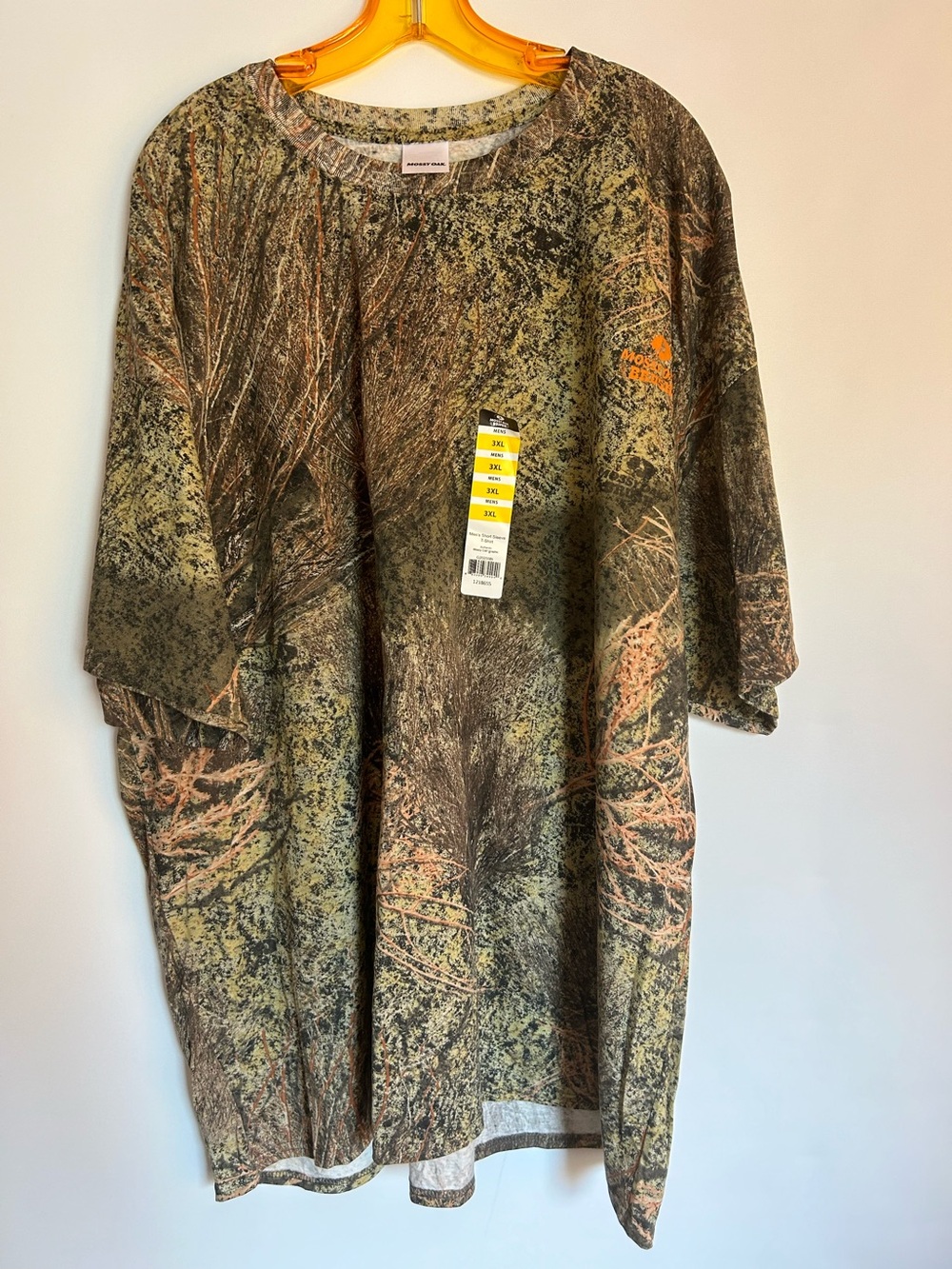 MOSSY OAK BRUSH AUTHENTIC MOSSY OAK GRAPHIC SHORT SLEEVES T-SHIRT MENS SIZE 3XL